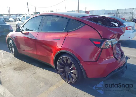 2022 Tesla Model Y Performance Dual Motor All-Wheel Drive из США, поврежденный, VIN 7SAYGDEF3NF403825